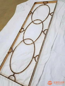 不銹鋼鏡面玫瑰金屏風(fēng) 廚房與家居的定制藝術(shù)